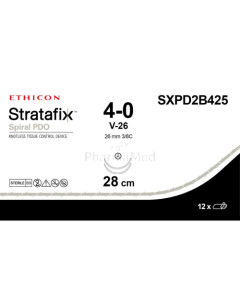 STRATAFIX 4/0 SXPD2B425 V-26 28cm - 12fils