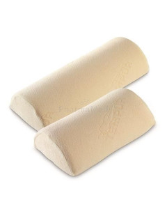 Coussin TEMPUR Universel - housse velours crème 50x20x10cm - 1pc