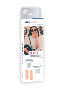 VITAHEALTH SOS pansements universels de poche - 8pc