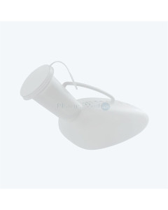 Urinal homme + couvercle blanc 1L - 1pc