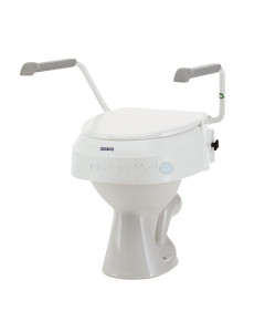 Invacare Aquatec 900 Réhausse WC réglable accoudoirs escamotables - 1 pc