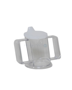 Gobelet HANDYCUP Oblique 237 ml 2 becs Transparent