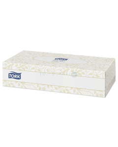 TORK Mouchoirs blancs 2plis - 100pc