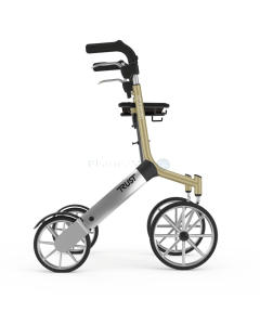 Rollator LET'S GO OUT roues pliable+sac beige