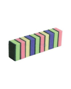 Éponges à récurer colorées 9x6x3cm - 10 pc