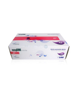 Gant nitrile EASYCARE rose - non poudrés - Taille XS - 100pc