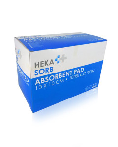 Compresses absorb. ST HEKA 10x10cm - 50pc