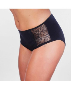 Culotte Pertes légères t.haute Noir - X-Large - 1pc
