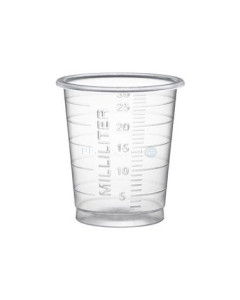 Godets hauts & étroits 30ml - transparent - 60x80pc