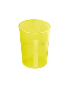 Gobelet 250ml Embout canard 12mm Jaune