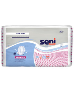 Couche anatomique SAN SENI - Plus Extra - 30pc