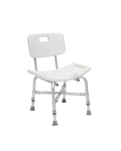 MOBIAK Chaise de douche robuste avec dossier