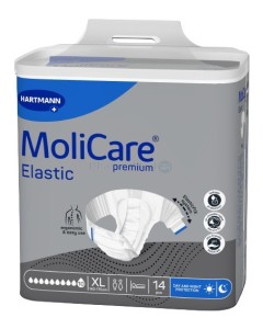 MOLICARE PREMIUM Elastic Kleefluier XL 10D - 14st