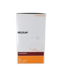 Compr. non adh. ST MELOLIN 10x10cm - 100x1pc