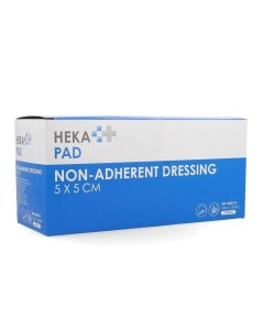Comp. non adh. HEKA 5x5cm - 100pc