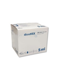 Seringues ZARYS dicoNEX 5ml luer lock /100pc