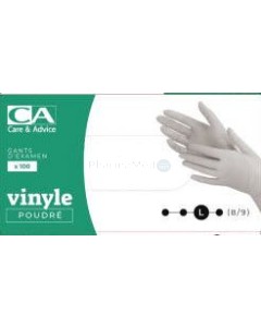 Gants vinyl CA NS medium - 100pc