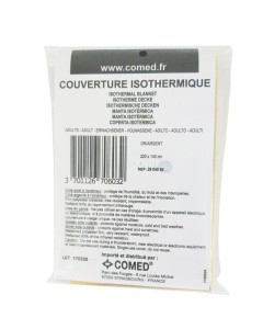 Couverture de survie isothermique 210x160cm- 1pc