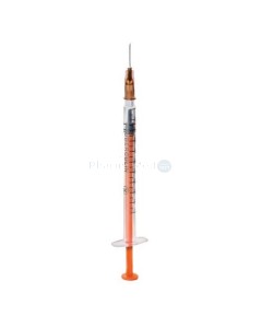 DICOTUBER Seringue Tuberculine 1ml 0,45x13mm - 100pc