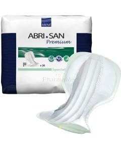 Couche anatomique ABRI SAN - Special 36x70cm - 30pc