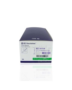 Aig. ailet. Push Button BD VACUTAINER 21G 3/4 178mm - 50pc