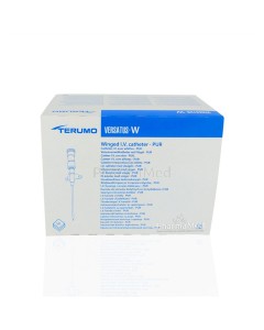 VERSATUS cathéter court à ailettes bleu 22G - 25x0,90mm - 50pcs