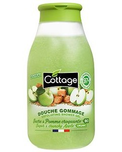 COTTAGE douche gommage Sucre & Pomme 250ml - 1pc