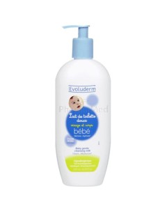 EVOLUDERM Lait de toilette doux bébé - 500ml