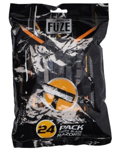 Rasoirs jetables FUZE 3 lames - 24pc