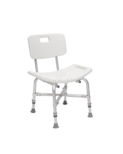 MOBIAK Chaise de douche robuste avec dossier