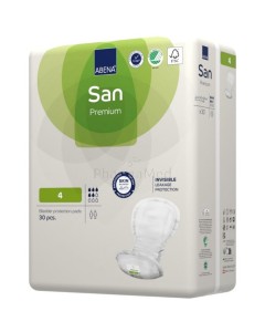 ABENA SAN 4 Premium Couche anatomique - 800ml/5G - 30pc