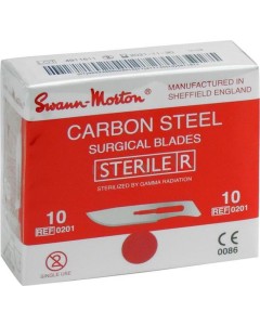 Lames bistouri Stérile S&M - N°10 - 100pc