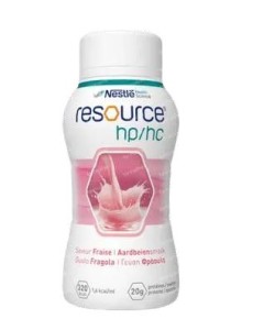 Nestlé RESOURCE HP/HC - Hyperproteïnedrank - Aardbei - 4x200ml