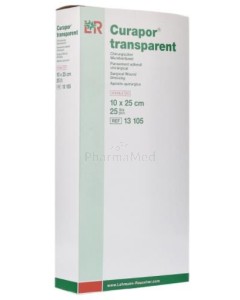 CURAPOR Transparent ST 10x25cm - 25pc