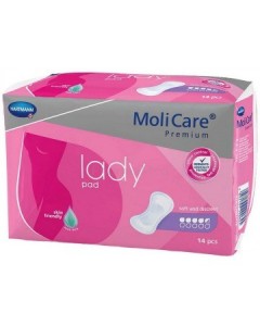 MOLICARE PREMIUM Lady Couche anatomique - 4,5g - 14pc