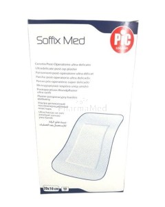 Soffix Med - pansement adhésif hypoallergénique - 10x20cm - 50pc