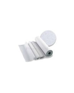 Drap d'examen blanc gauffré 100% pâte vierge 50cmx34cm - 1 rouleau
