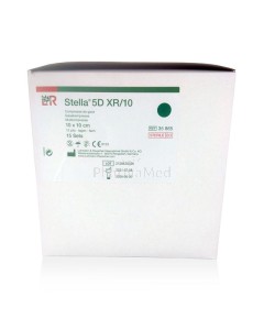 Compresses gaze ST 5D XR/10 12plis 10x10cm - 15 sets