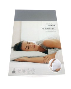Drap housse protectrice TEMPUR FIT - 80x200 cm