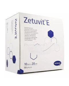 Compresses absorb. NS ZETUVIT E 10X20cm - 50pc