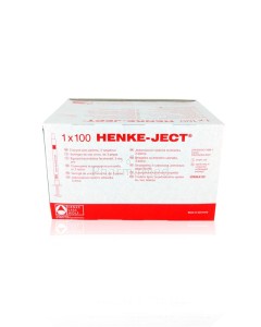 HENKE-JECT Seringues à tuberculine jetables 1 ml ST - 100 pcs