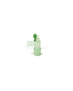 Raccord coudé fixe 22M/15F-15M + prise luer lock avec capuc