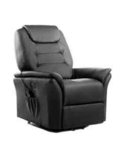 Fauteuil releveur massant/chauffant noir