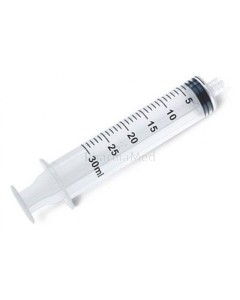 Seringues BD PLASTIPAK 30ml Luer Lock - 60pc