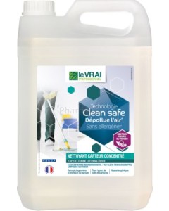 Nettoyant concentré pour sols et surfaces avec capteur de formaldéhyde(5l)