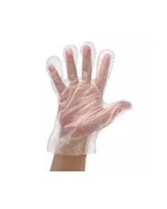 Gants polyethylène large - 100pc