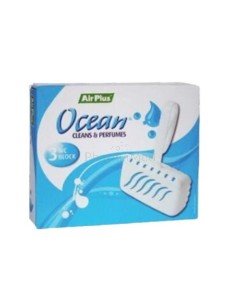 AIRPLUS WC bloc désodorisant océan (3 x40g)