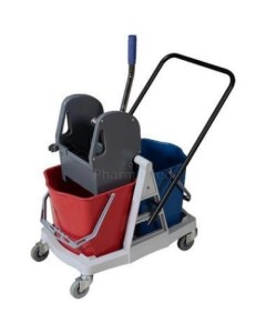 Chariot de lavage PROBBAX DUO+ presse 1pc