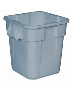 Conteneur brute polyéth. 106L gris - 1pc
