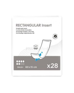 ID Rectangular Insert Maxi+ 15x60cm - 28st
